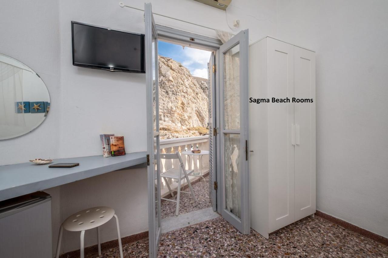 Sagma Beach Rooms Perissa  Ngoại thất bức ảnh