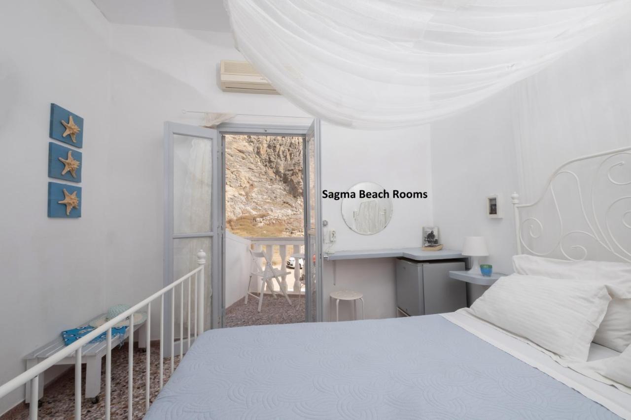Sagma Beach Rooms Perissa  Ngoại thất bức ảnh