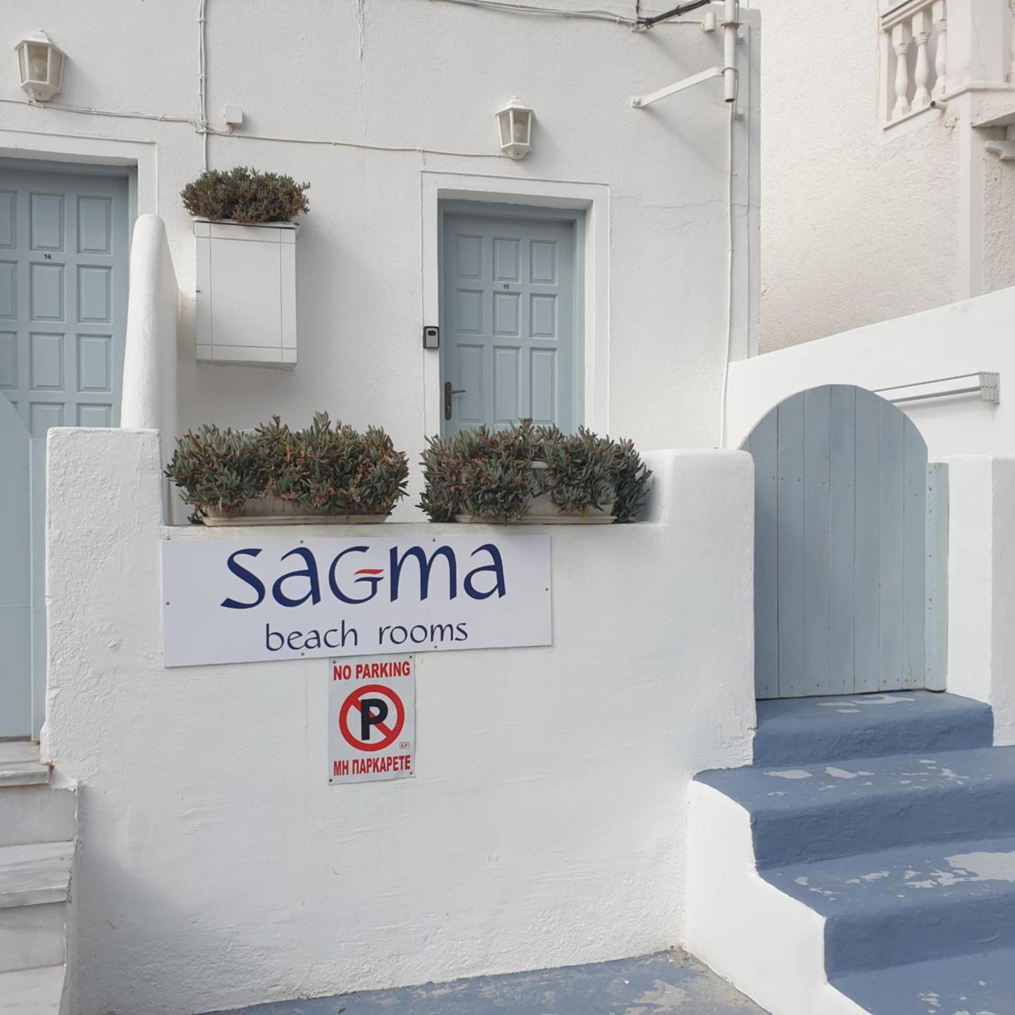 Sagma Beach Rooms Perissa  Ngoại thất bức ảnh