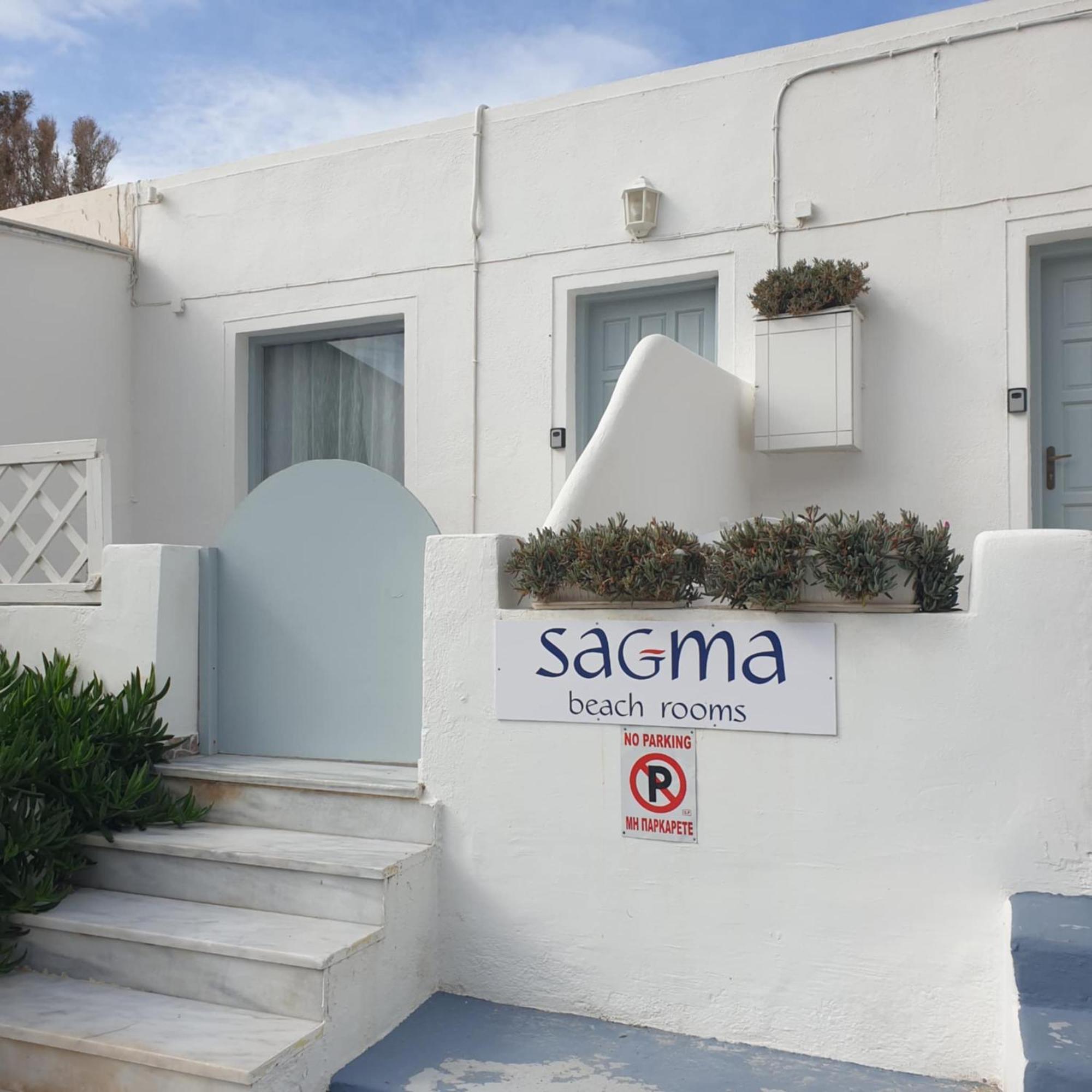 Sagma Beach Rooms Perissa  Ngoại thất bức ảnh
